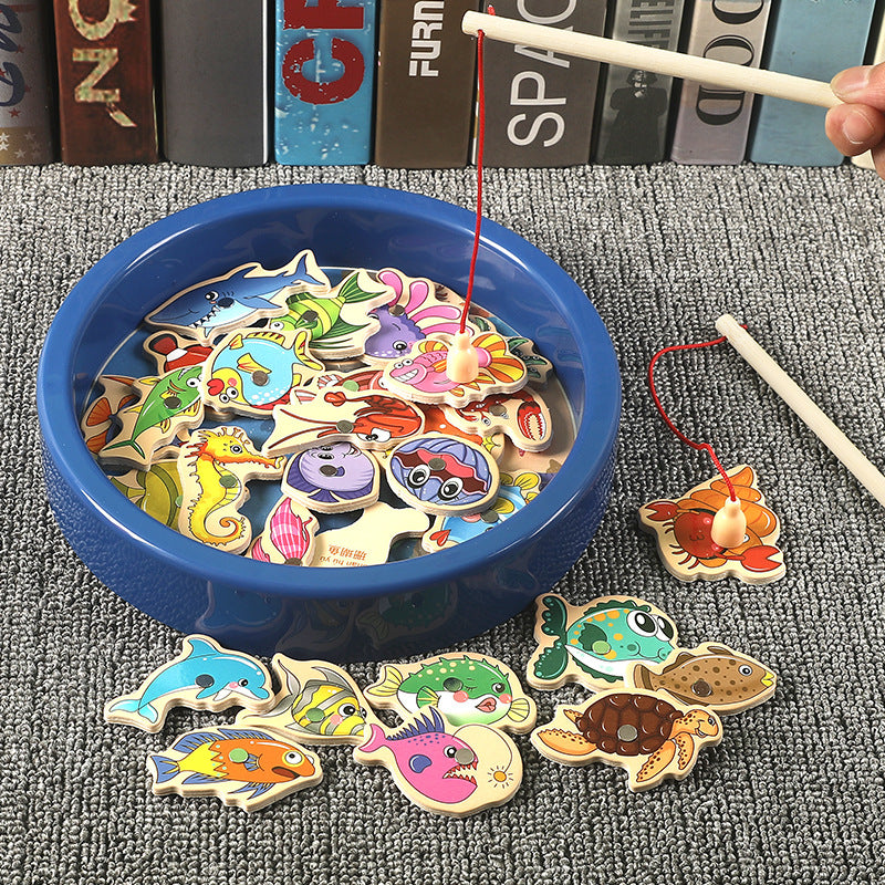Wooden Fishing Toy