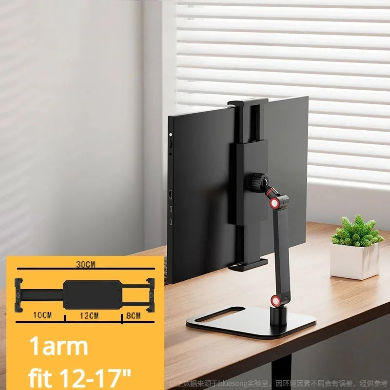Portable Monitor Clamp Stand