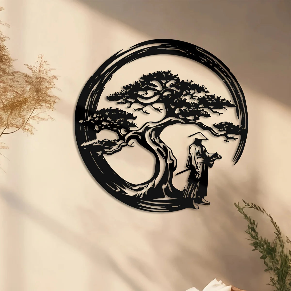 Bonsai Tree Metal Wall Art