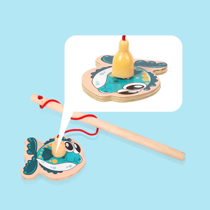 Wooden Fishing Toy