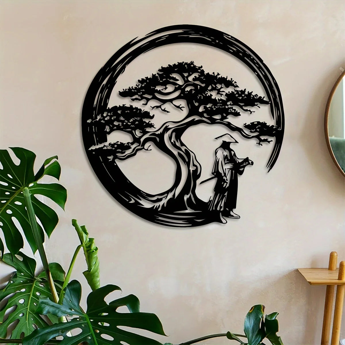 Bonsai Tree Metal Wall Art