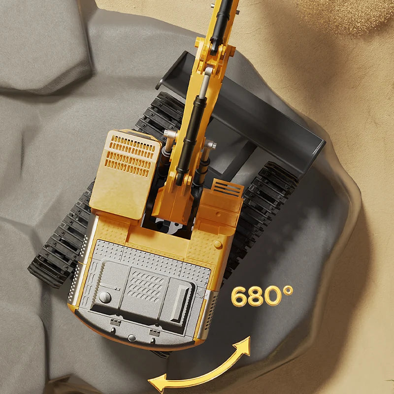 Remote Control Excavator Toy