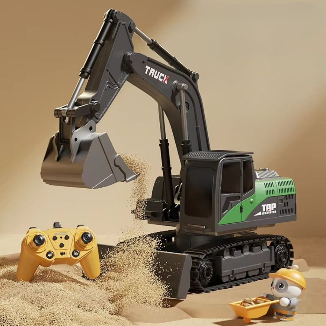 Remote Control Excavator Toy