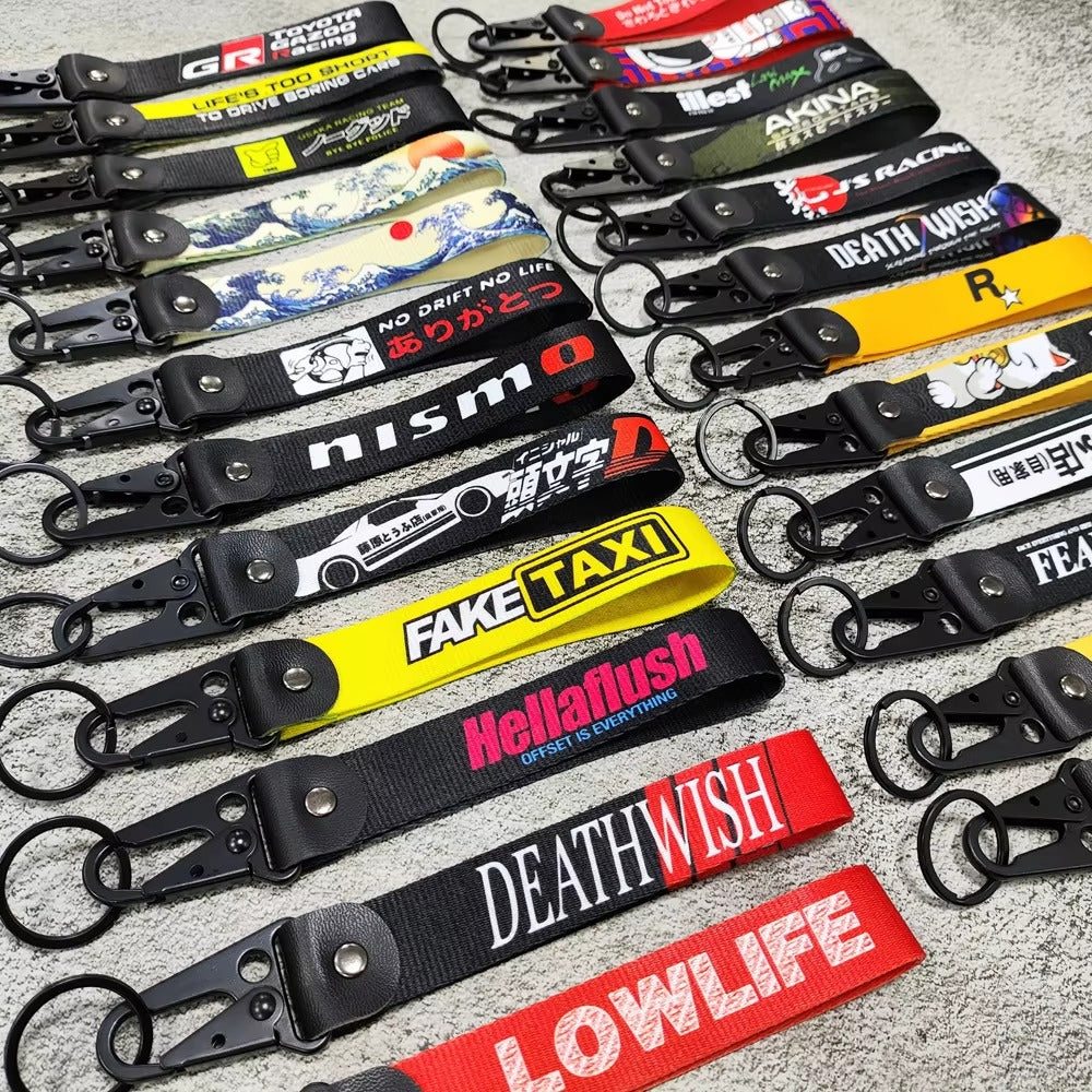 JDM Style Lanyard Keychain