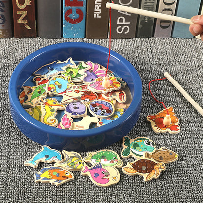 Wooden Fishing Toy