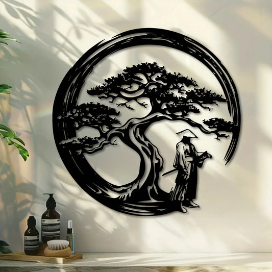 Bonsai Tree Metal Wall Art